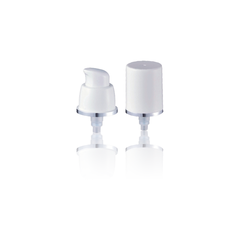 Minimalistischer geometrischer kosmetischer Kosmetikpumpenkopf Flüssigkeitsspender-HY18A-04