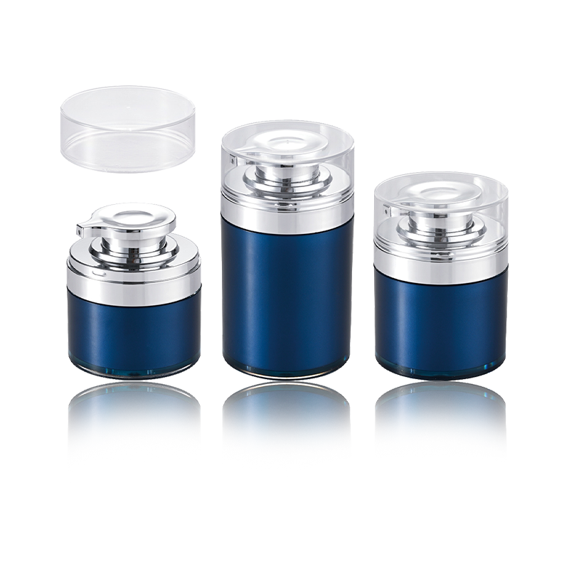 30ML 50ML 100ML Dunkelblaue leere nachfüllbare Airless-Flasche-HS-016B
