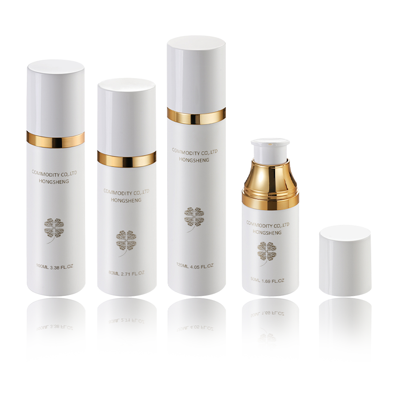 50ML-120ML Airless-Flasche, nachfüllbare kosmetische Luftpumpe HS-017C