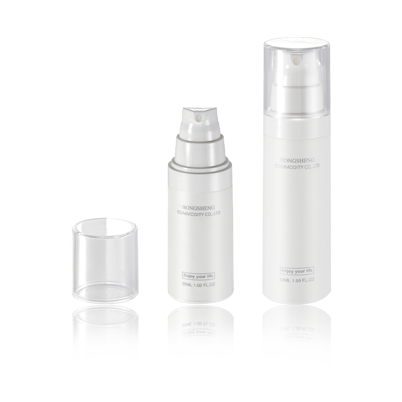 30 ml 50 ml Airless-Flasche, auslaufsicher, nachfüllbares Glas für Toilettenartikel HS-021B