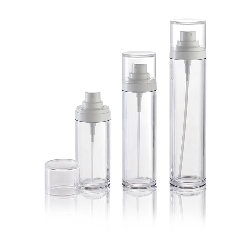 50ML 80ML 100ML Einfache und stilvolle Pet/Petg-Flüssigkeitsflasche Serie-HS-P05