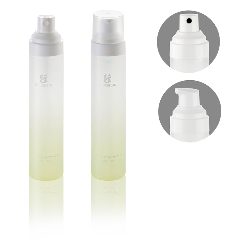 50 ml Pet/Petg Frische und natürliche Flüssigkeitsflasche Serie-HS-P08 HS-P09